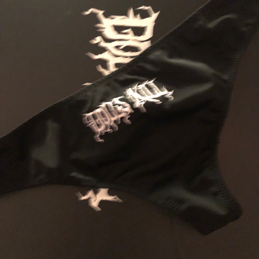 New dolls kill bathing suit bottom logo underwear XL